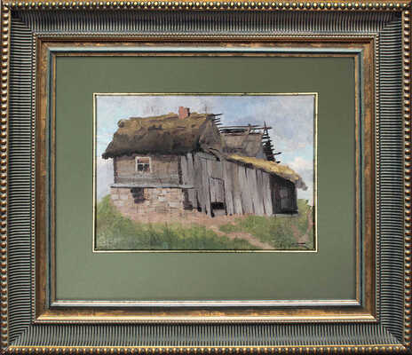 Маковский Александр Владимирович. Крестьянский дом. Сарай